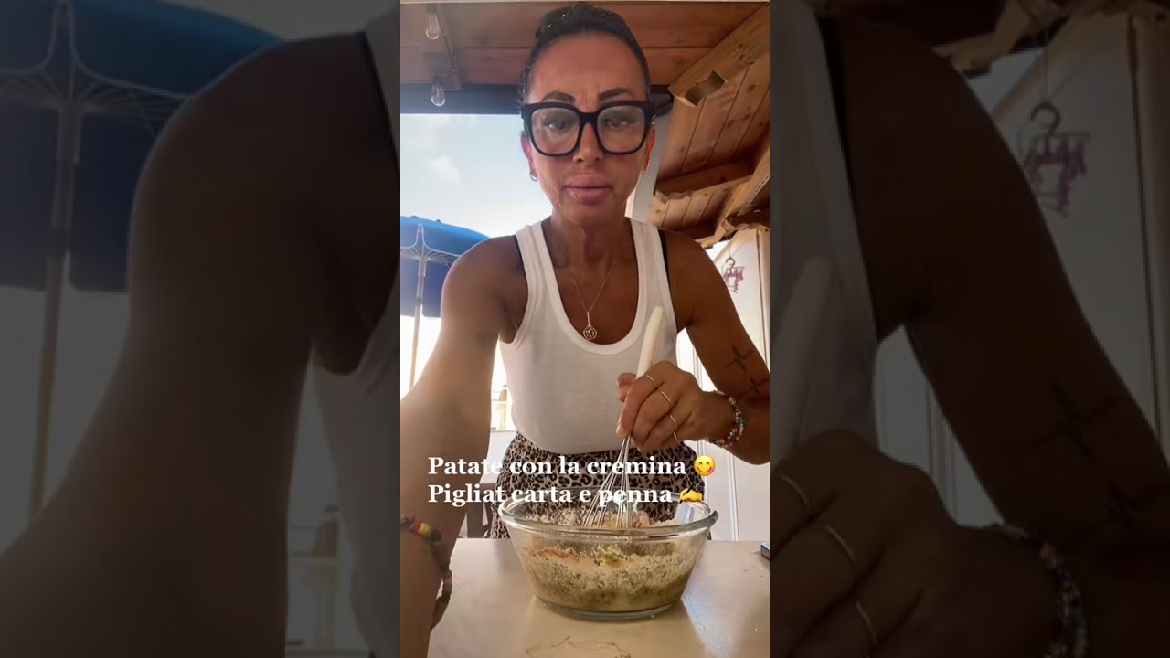 28/07/23 - Maria Cacialli: Patate con la cremina