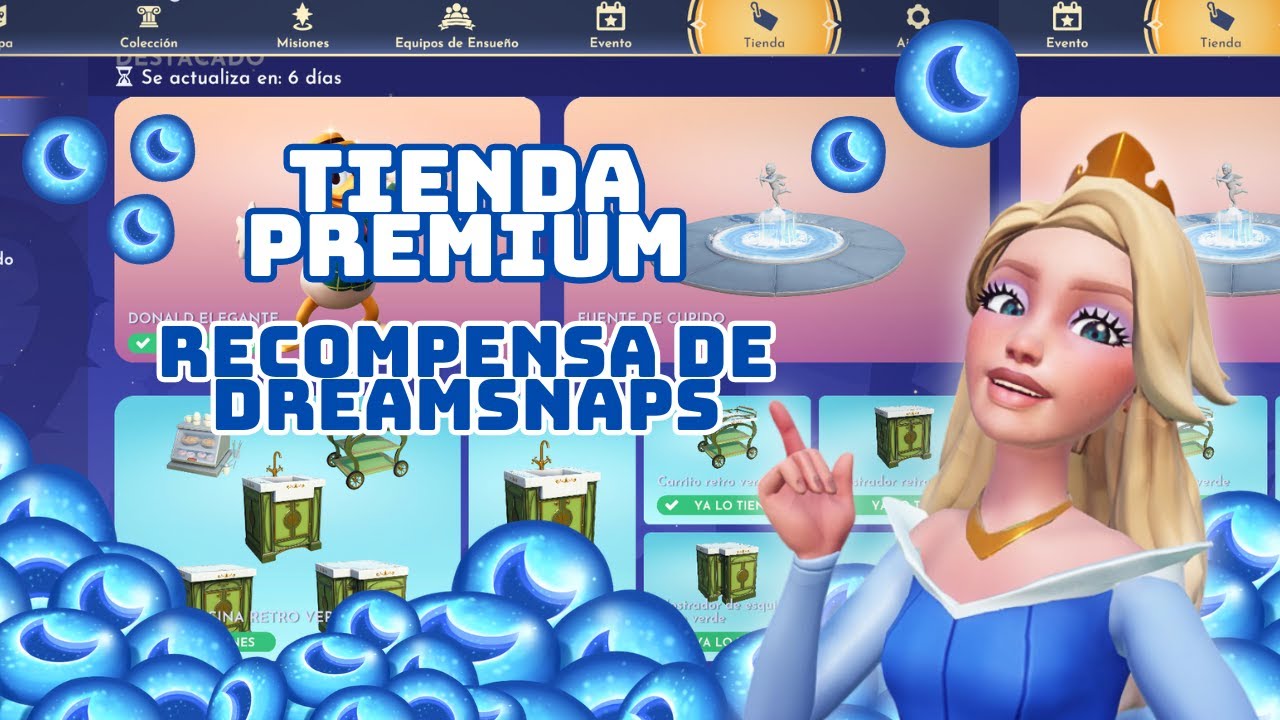 Tienda Premium y Recompensa DreamSnaps // Disney Dreamlight Valley 💫​✨