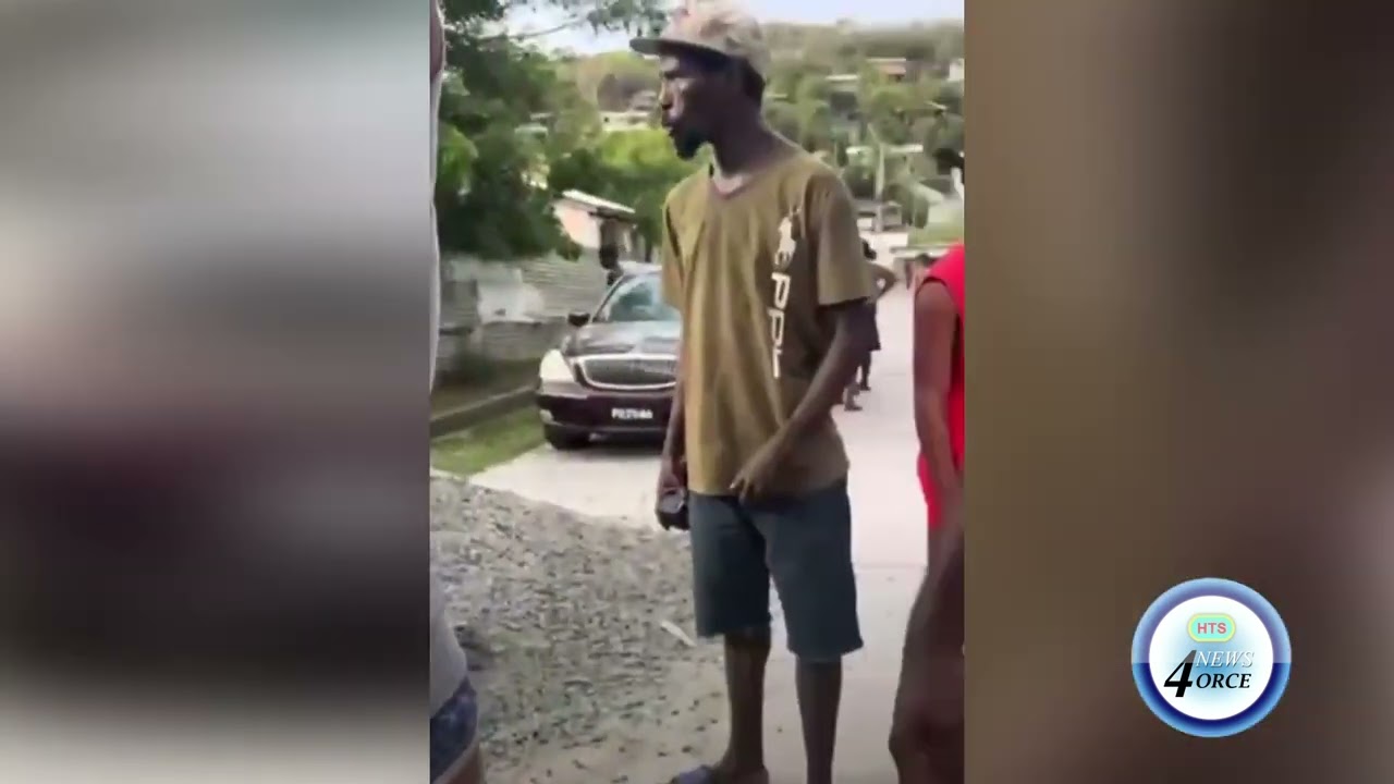 ERUPTION OF GUNFIRE IN VIEUX FORT