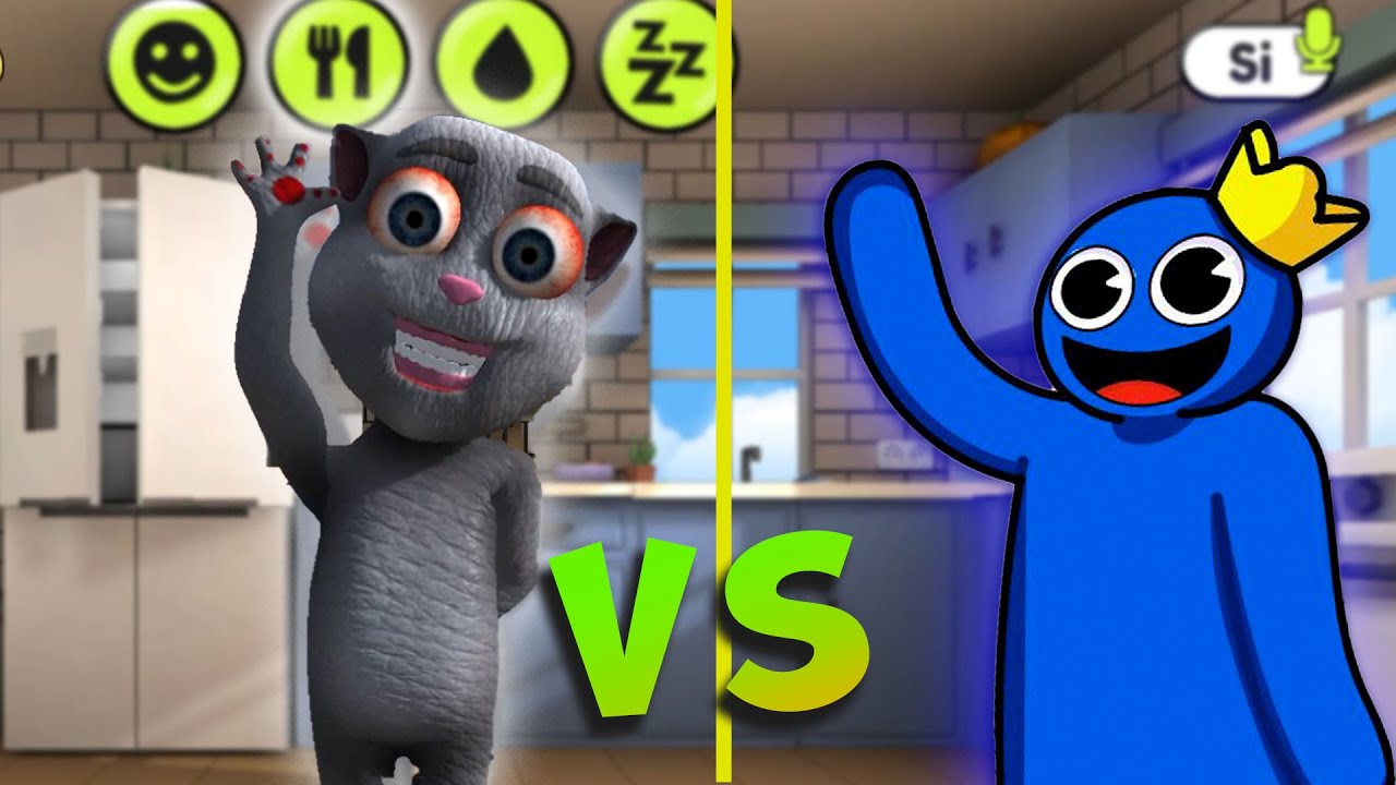 Talking Juan vs 😨 BLUE Rainbow Friends  - Talking Juan Update