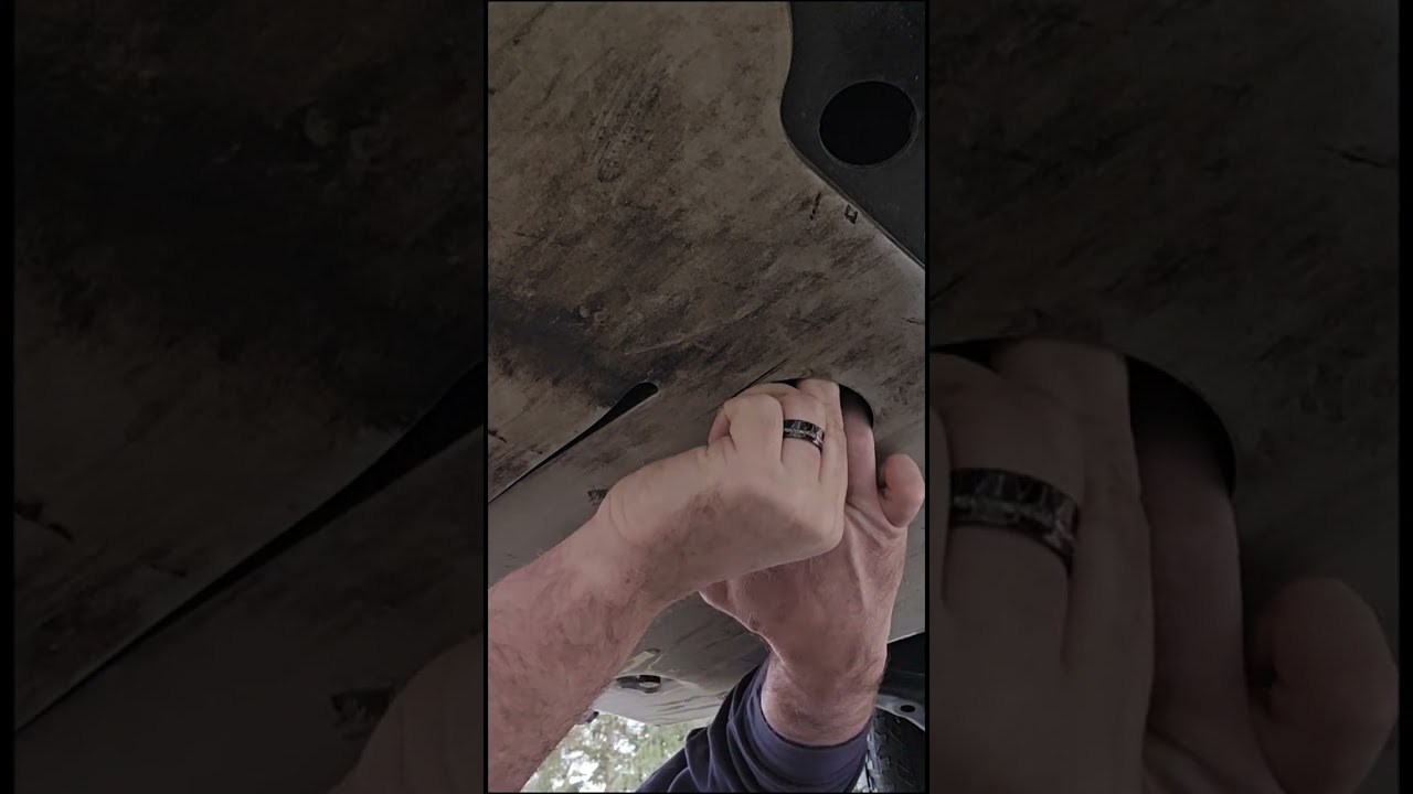Installing a Votex drain bolt mid oil change 