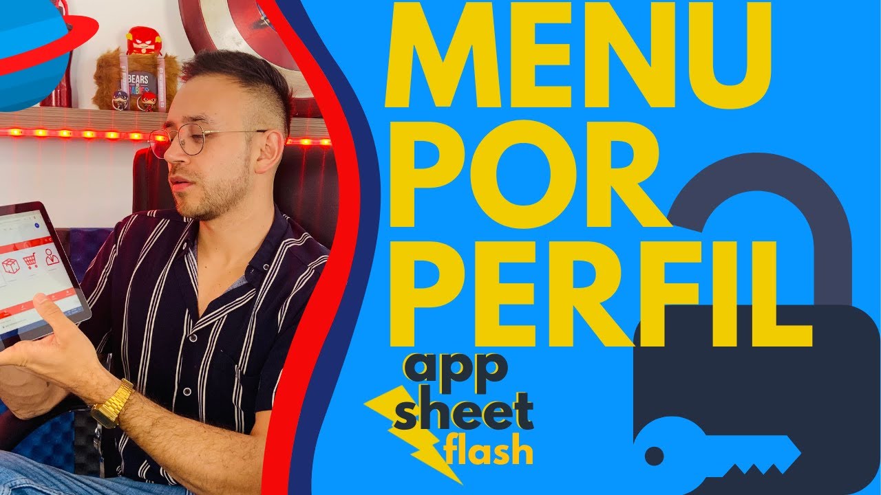 ⚡️ MENU por USUARIO o PERFIL en App Sheet