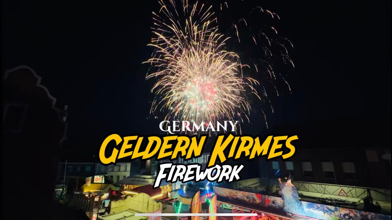 Geldern Kirmes|Firework|Germany|NRW