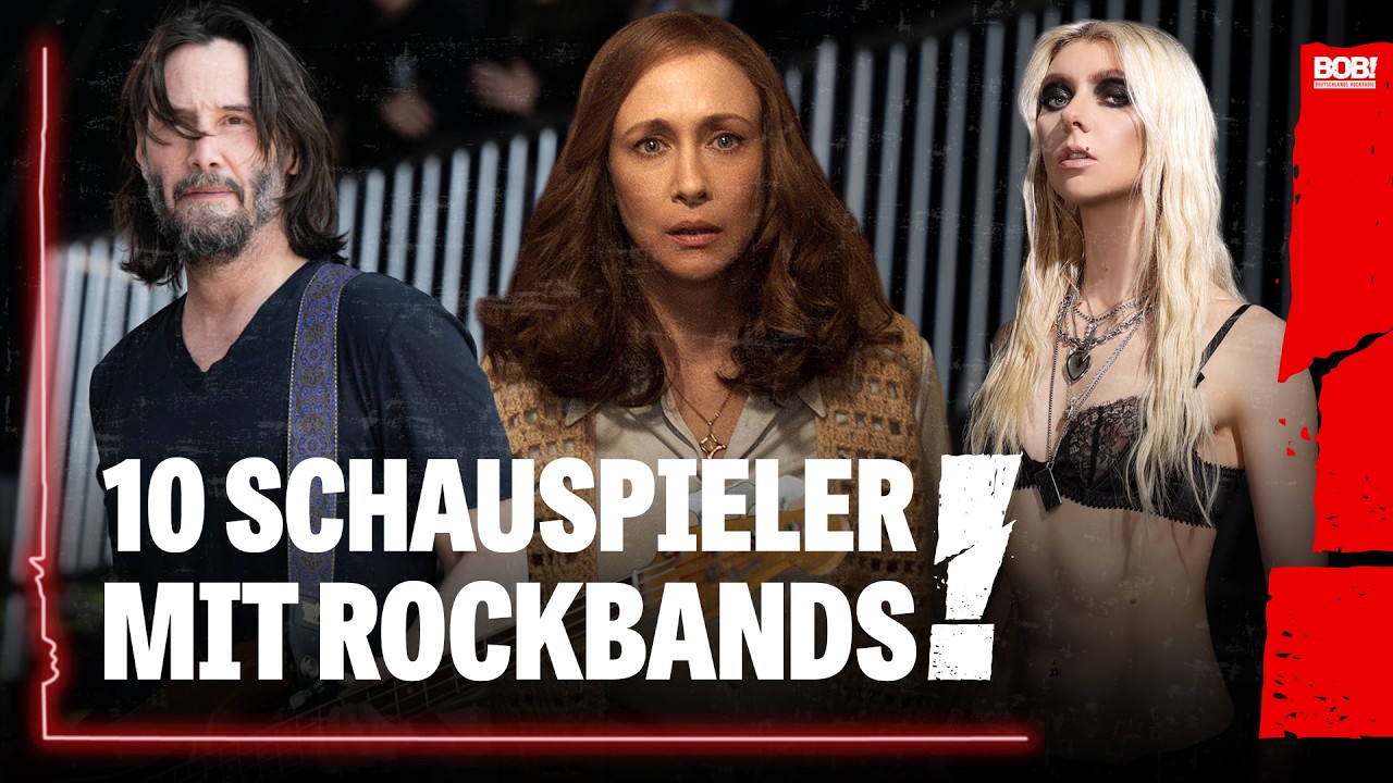 10 Schauspieler mit Rockbands