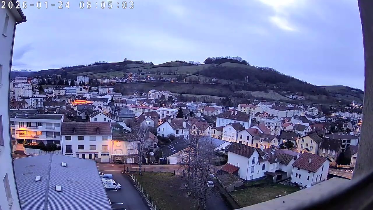 Timelapse Aurillac - 2026-01-24