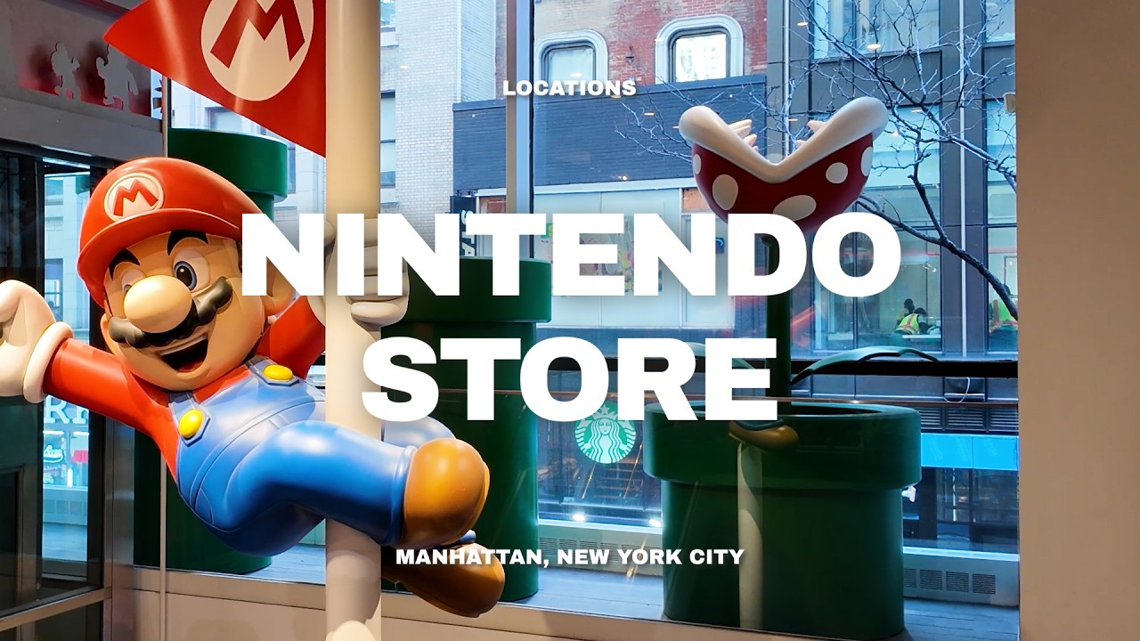Visiting Nintendo's NYC Store 2026 | Full Walkthrough *10,000 sq ft*