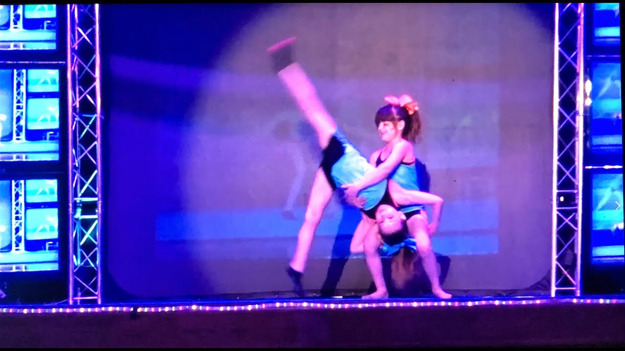 TWINS DANCE & GYMNASTICS 'FIRED UP' TALENT SHOW ROUTINE **THE MAIN EVENT!**