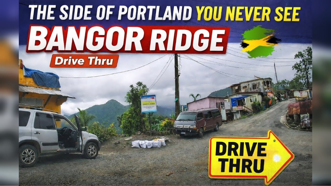 Driving from Buff Bay To Bangor Ridge in Portland Jamaica | Drive Thru 2026