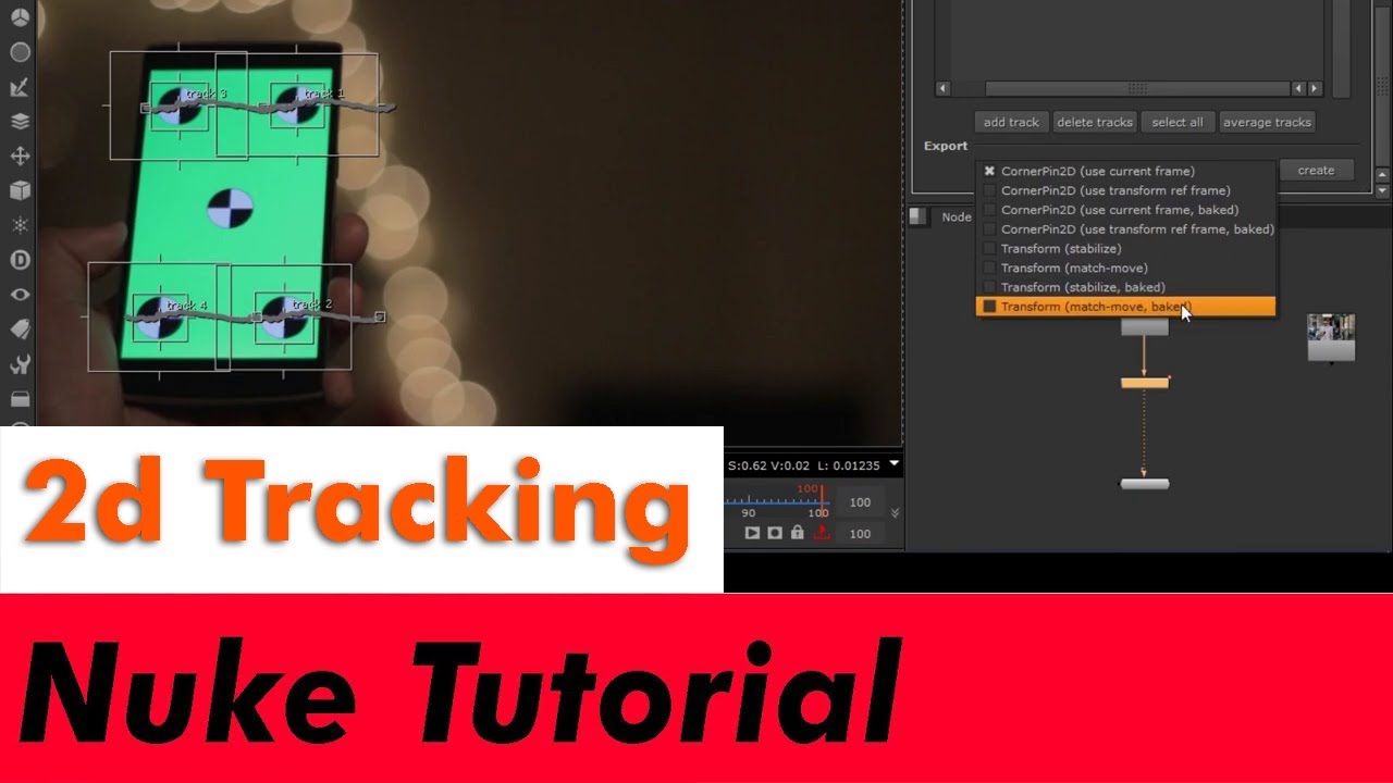 Nuke 2d tracking and Screen Replacement Tutorial | Nuke Tips