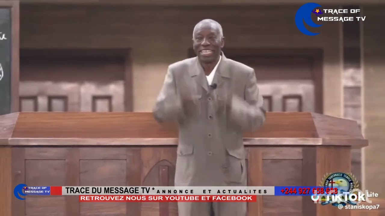 Le Révérend Pasteur Diyoka réagit sur les gens qui jouent avec le prophète. 