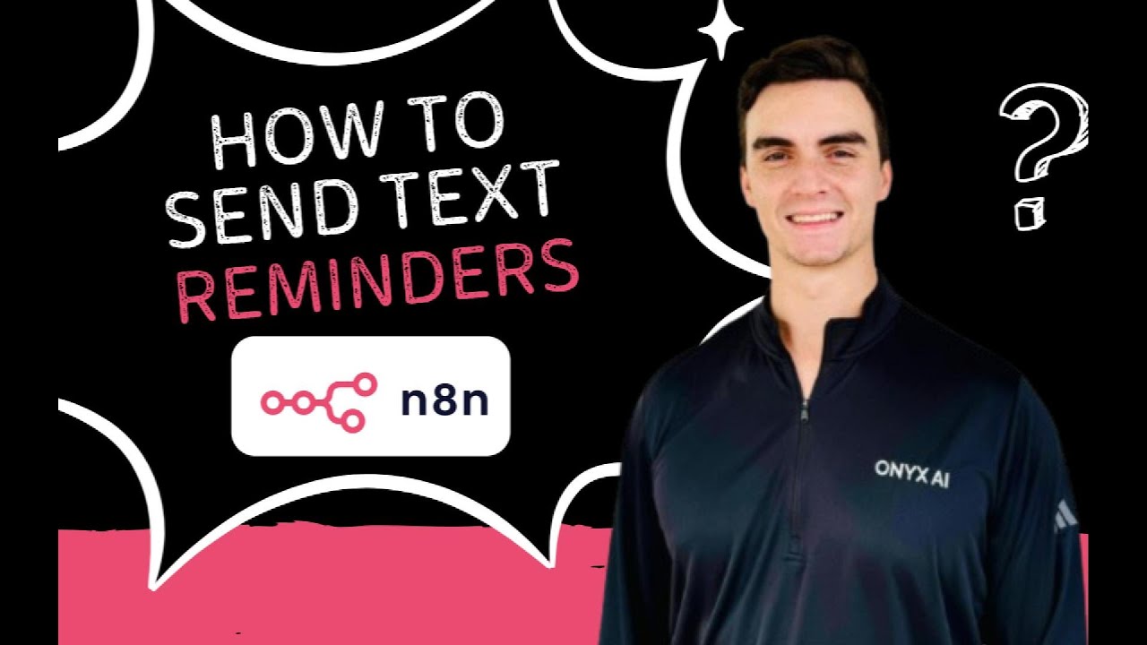 How to Send Text Reminders in n8n (beginner tutorial)