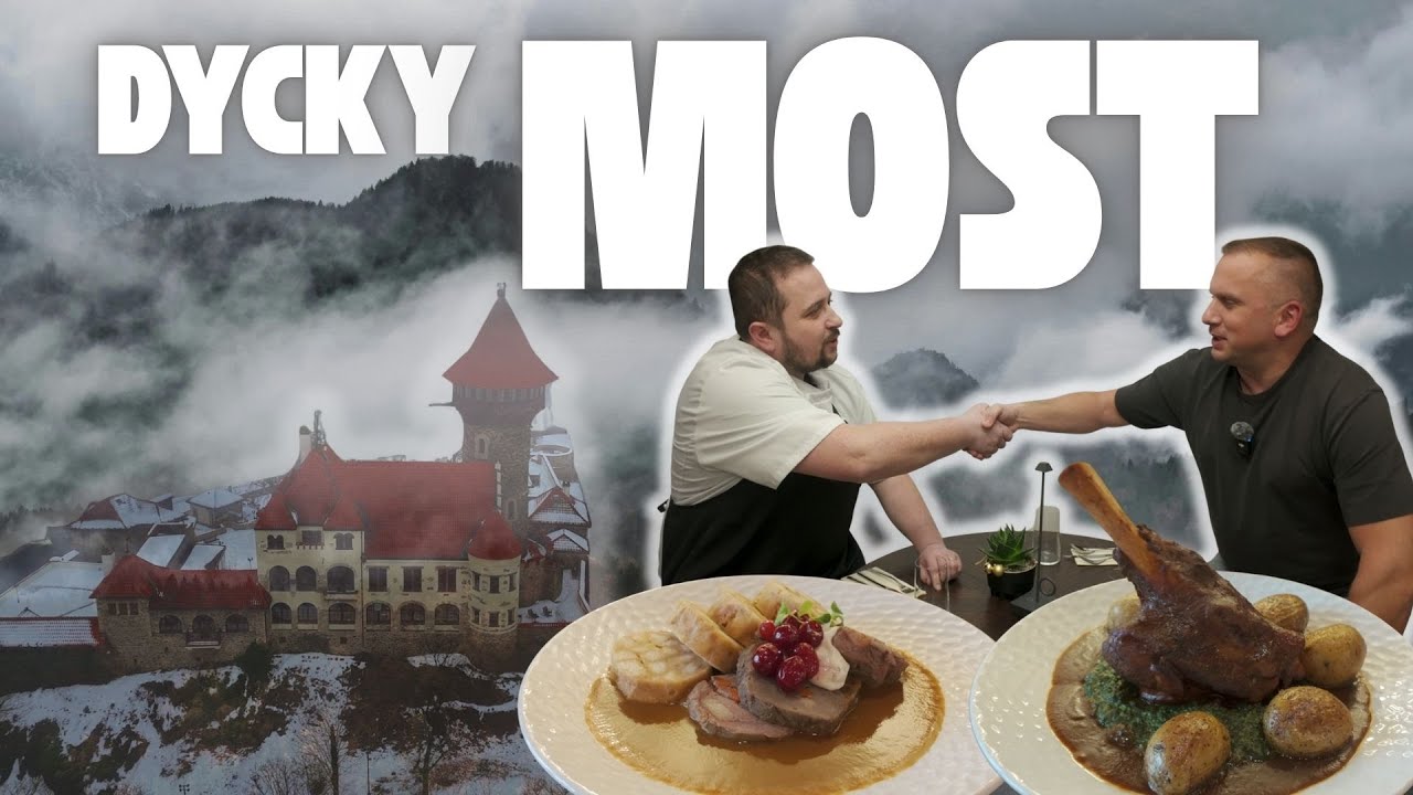 Tohle jsem NEČEKAL👉 Nový gastro klenot v Mostě! Restaurace Kelly na hradě Hněvín 🍽️🏰