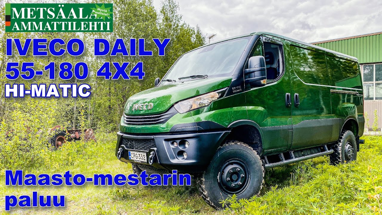 Iveco 4x4 nyt myös automaattivaihteistolla