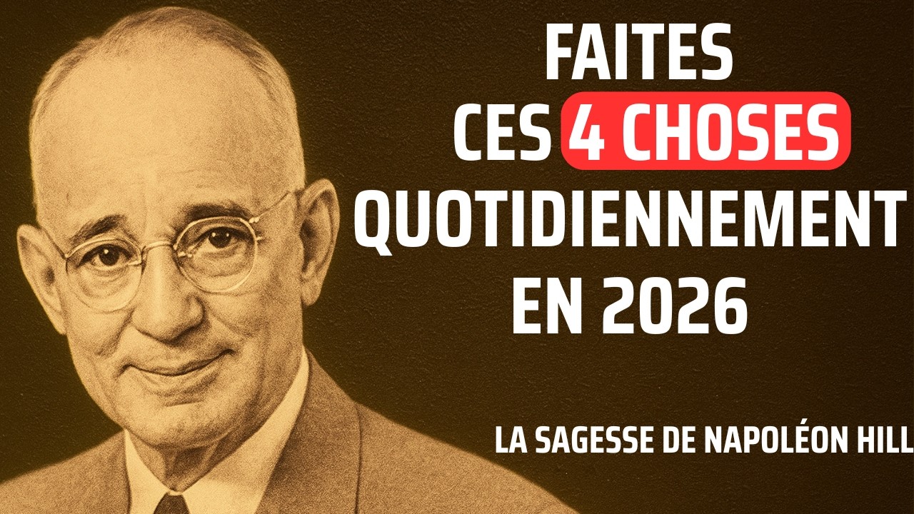 Pour laisser un héritage qui ne meurt jamais, fais ça chaque jour| Napoléon Hill