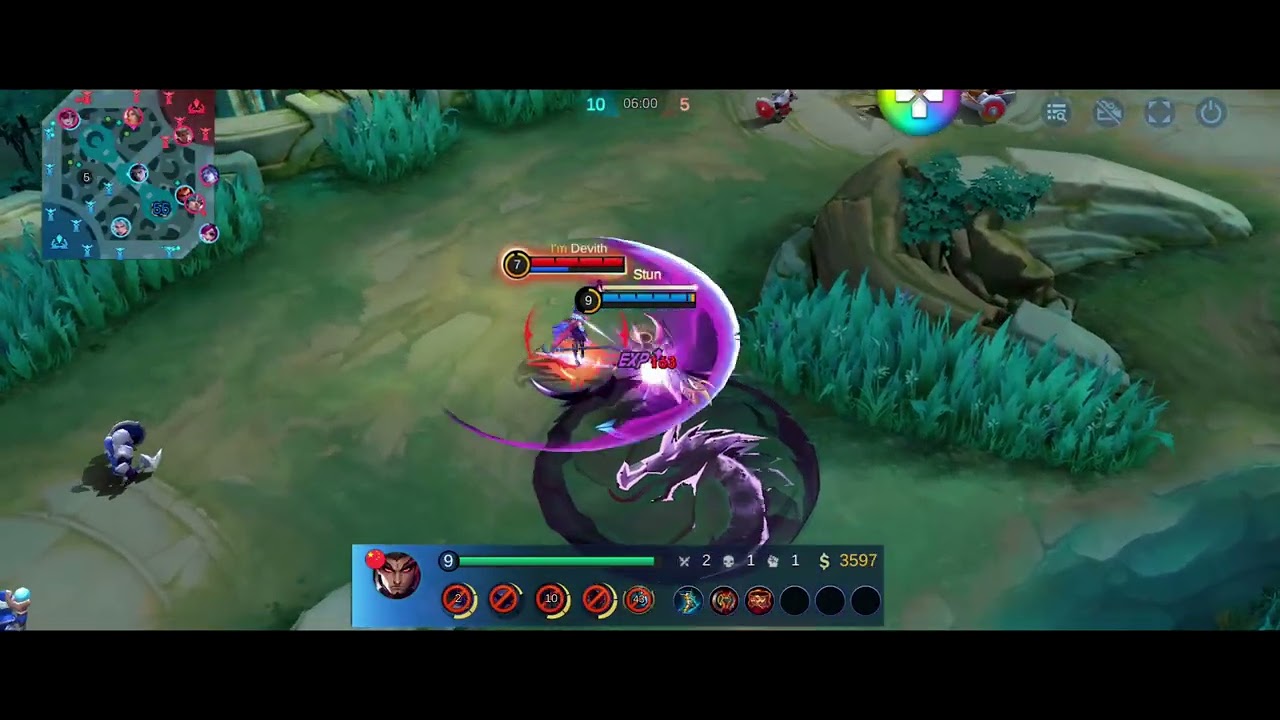 Yu Zhong Gameplay E29 #yuzhong #moba #mobilelegends