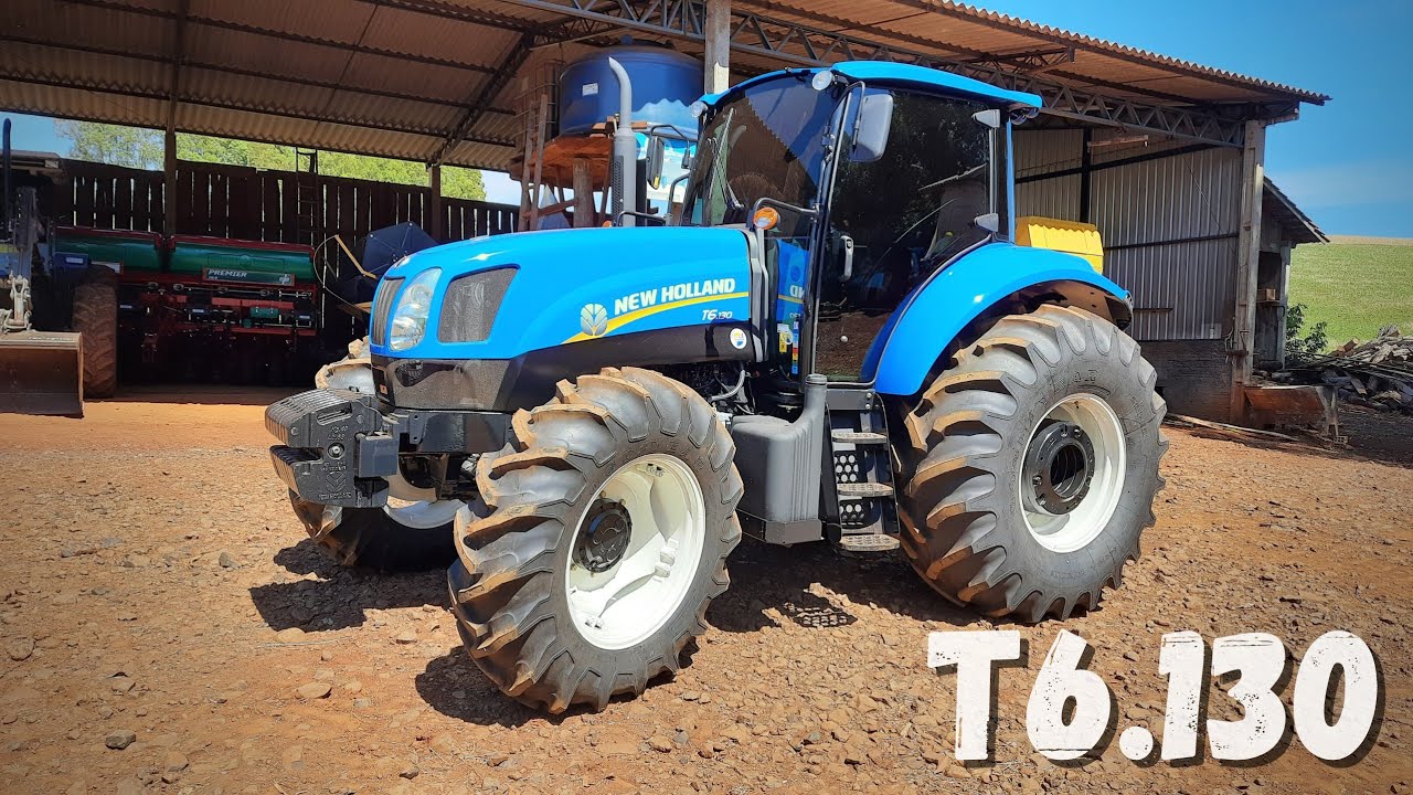 O TRATOR NOVO CHEGOU NA FAZENDA! NH T6.130