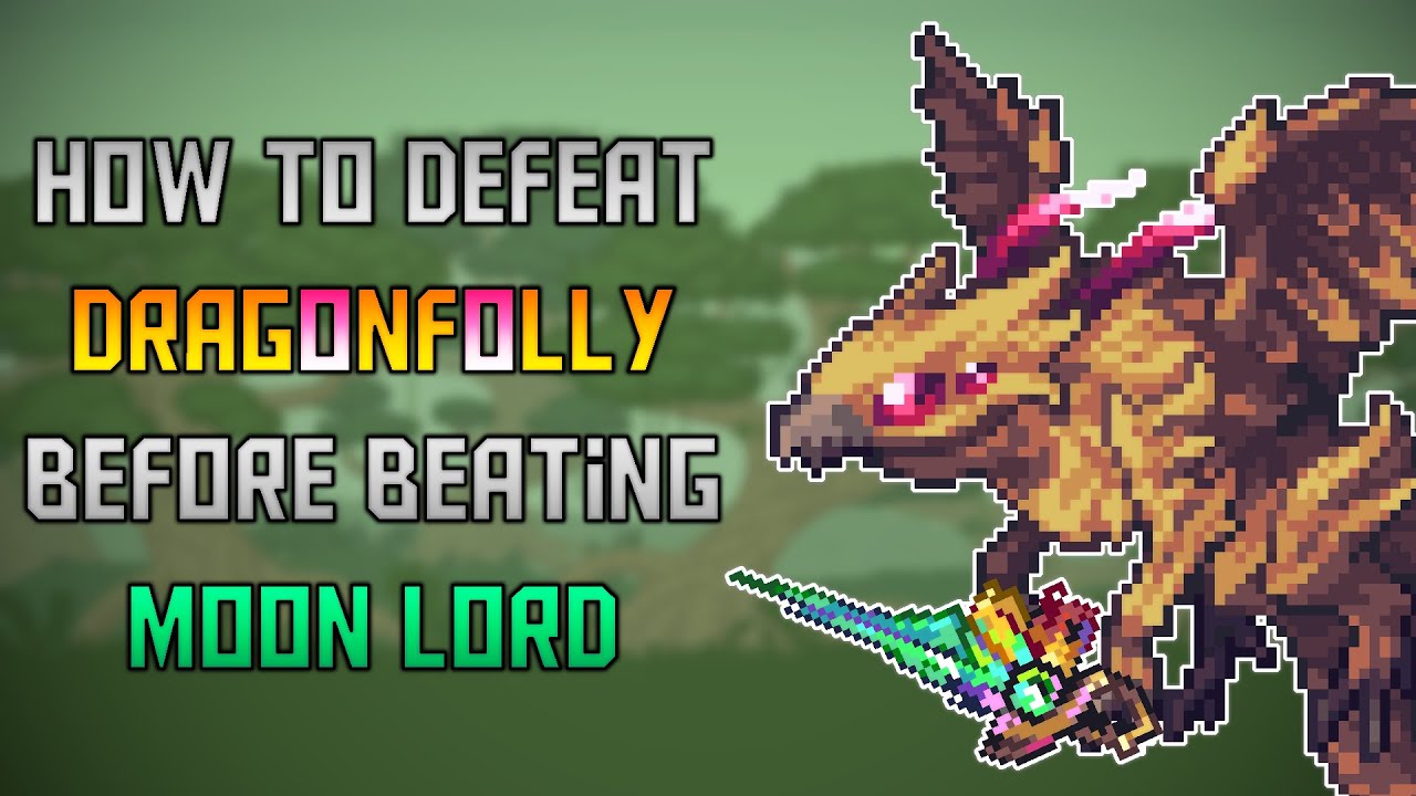 How to Defeat the Dragonfolly Before Moon Lord - Terraria Calamity Mod