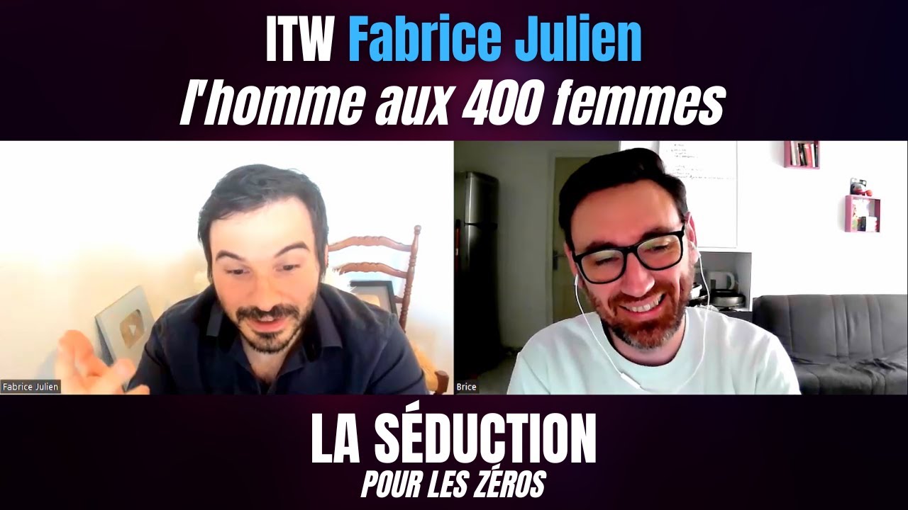 ITW Fabrice Julien : Comment passer de timide à don juan