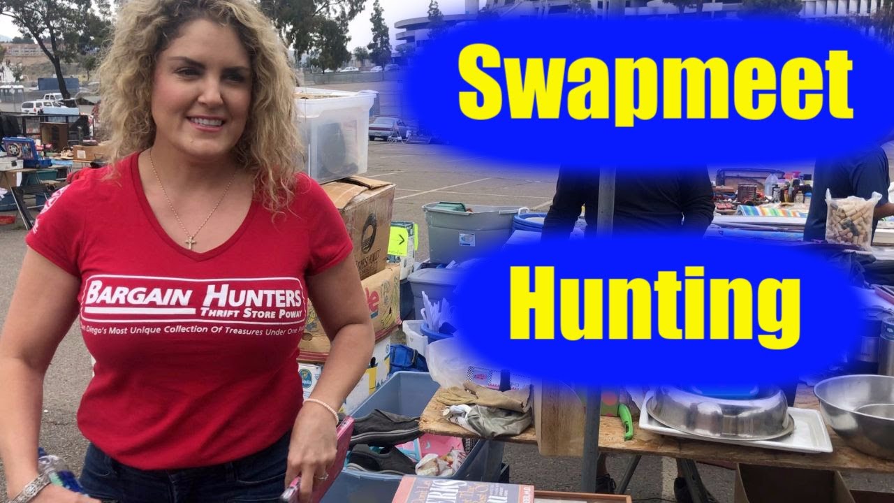 Swapmeet Fleamarket Treasure Hunting San Diego Storage Wars with Casey