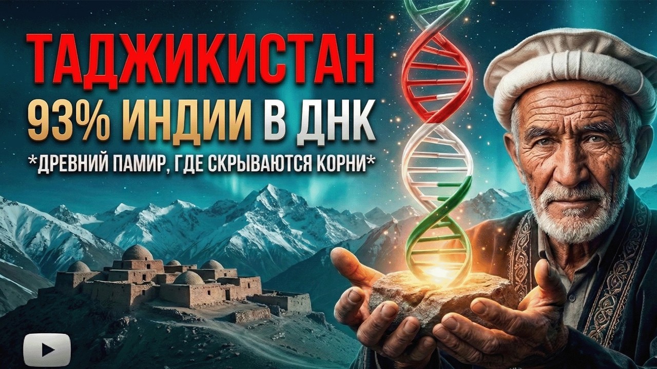 ДНК ТАДЖИКИСТАНА ПОЛНОСТЬЮ РАЗРУШАЕТ ИСТОРИЮ! Почему ДНК таджиков напугала ученых?