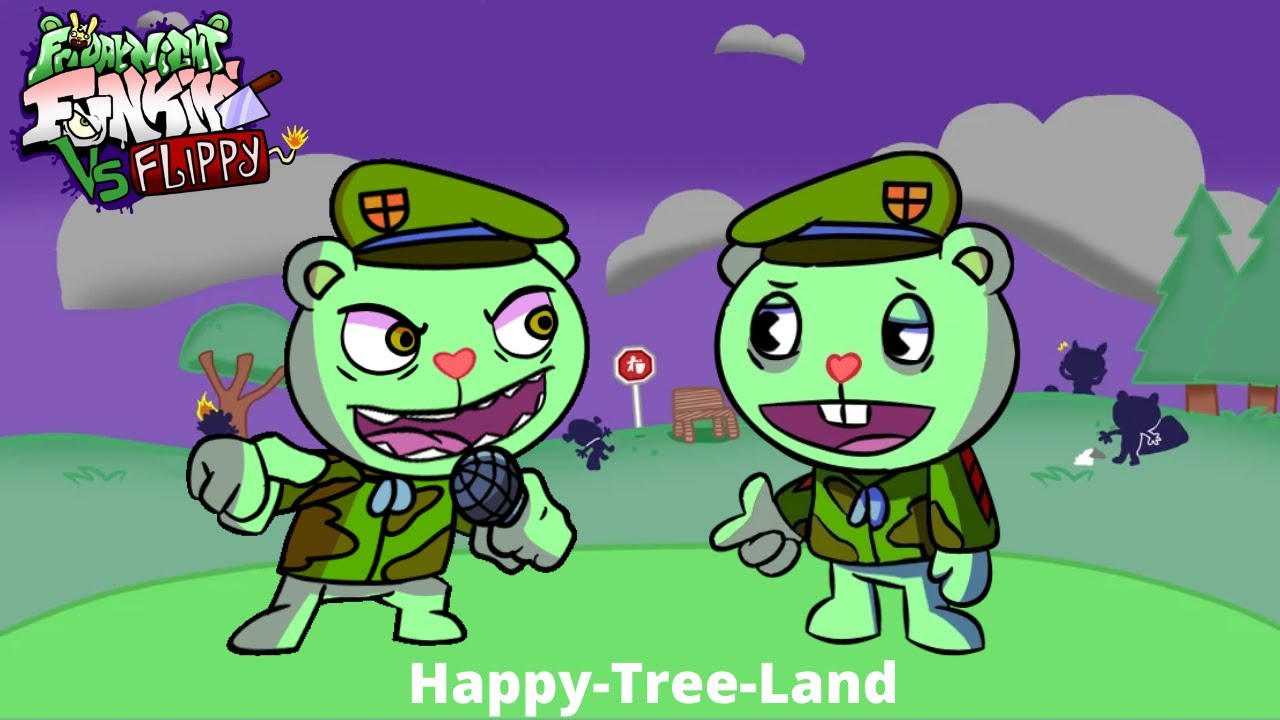 Still not giving up, Fliqpy? (Happy-Tree-Land but there are two Flippys)