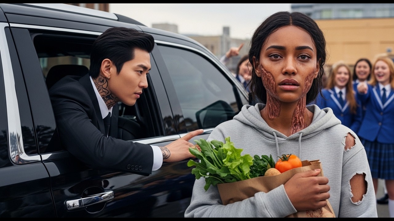 They laughed at her Scars and called her a monster    then the Mafia Boss stepped out of his car