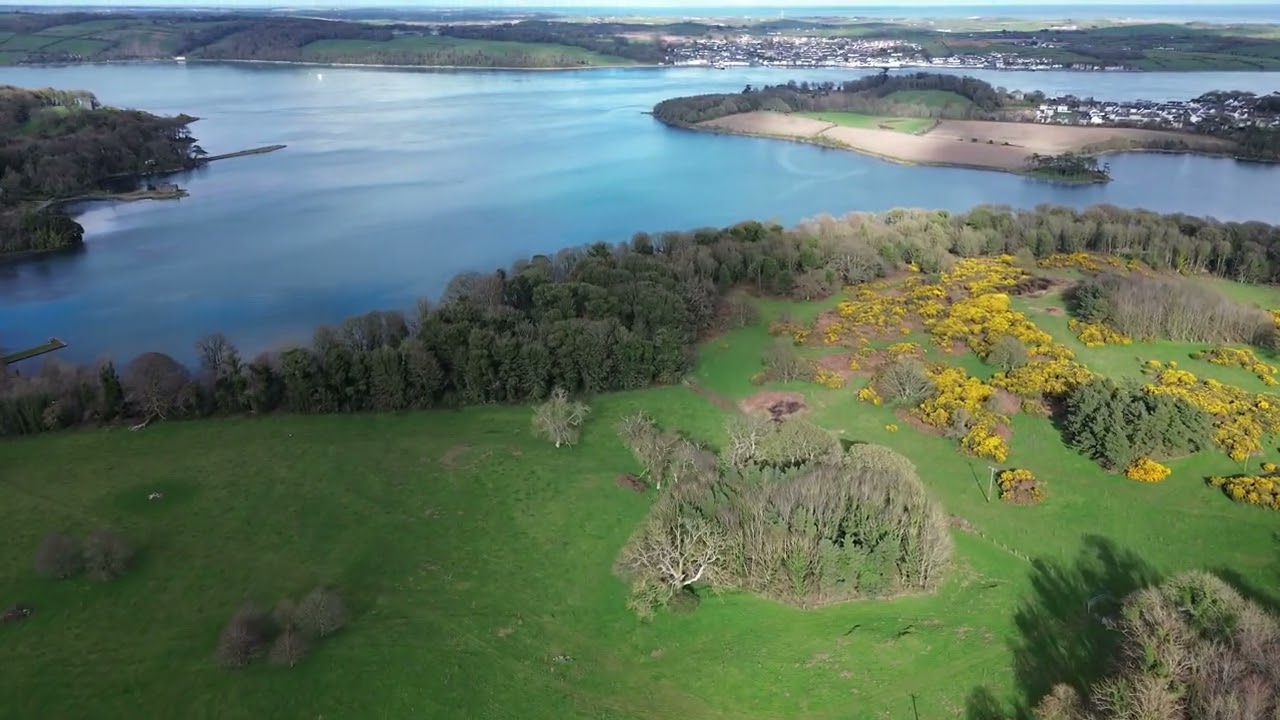 CASTLE WARD CO DOWN N IRELAND DRONE FLIGHT Northern Ireland