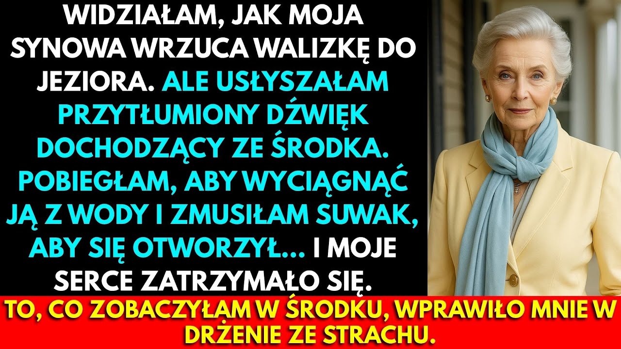 Widziałam, Jak Synowa Wrzuciła Walizkę Do Jeziora. To, Co Znalazłam, Było Niewyobrażalne