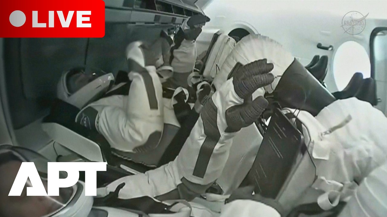 СМОТРИТЕ В ПРЯМОМ ЭФИРЕ: Астронавты NASA покидают Международную космическую станцию | APT