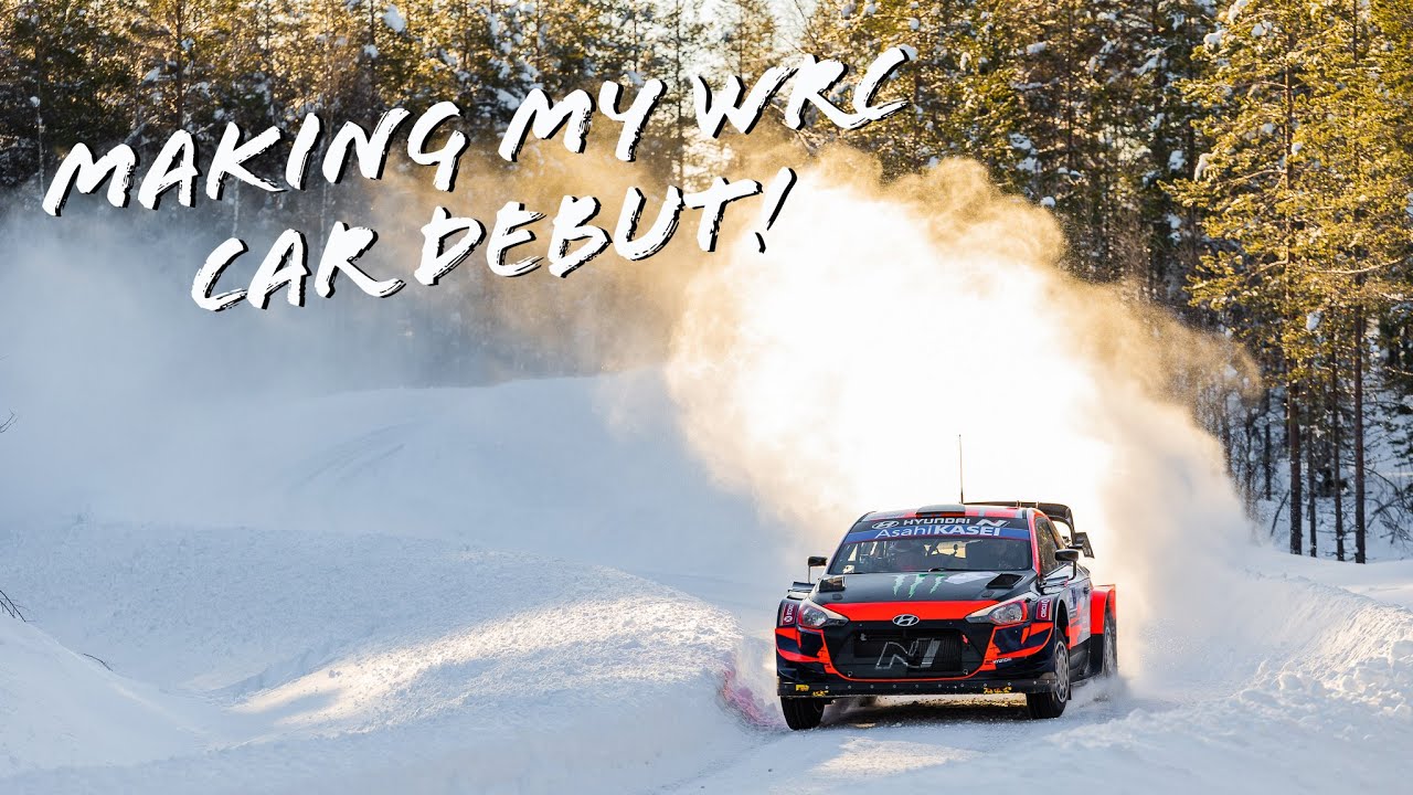 Making my WRC car debut! 🤩 Arctic Rally Finland VLOG ❄