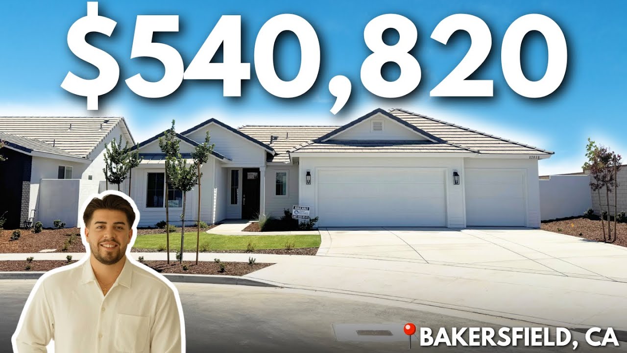 GATED COMMUNITY NEW CONSTRUCTION HOME IN BAKERSFIELD,CA!! | $540,820