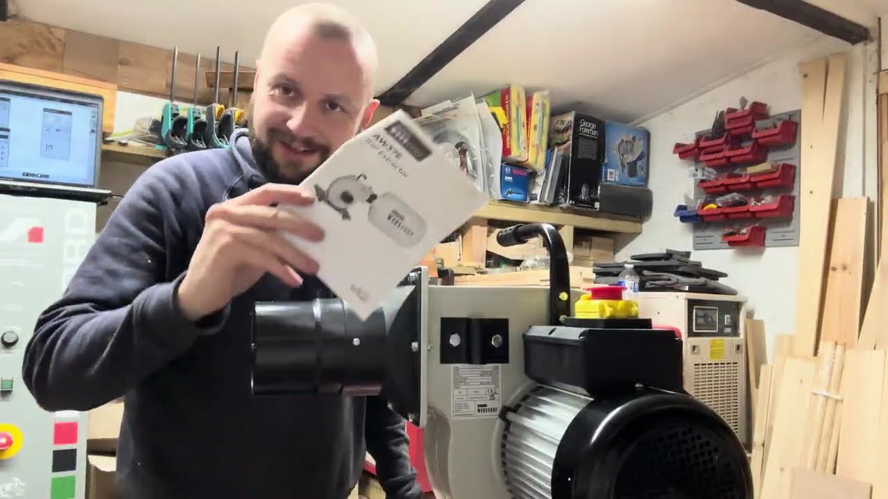 Unboxing And Reviewing The Axminster AW37E Dust Extractor