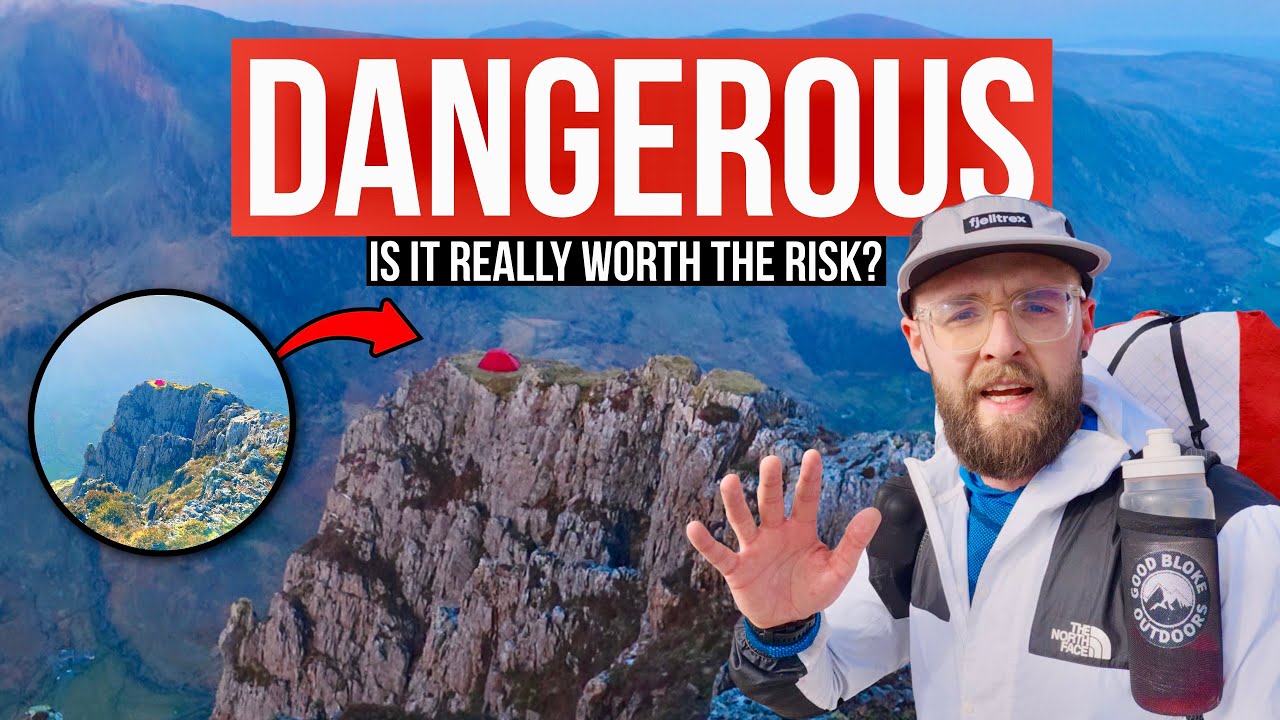 UK's Most EXPOSED Camping Spot ⚠️