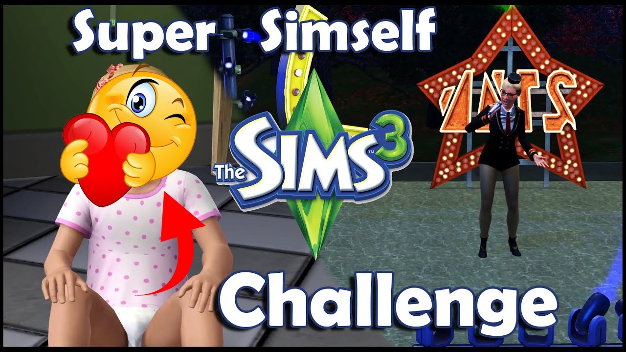 Sims 3 Super Simself Challenge! | Crashing into Stardom