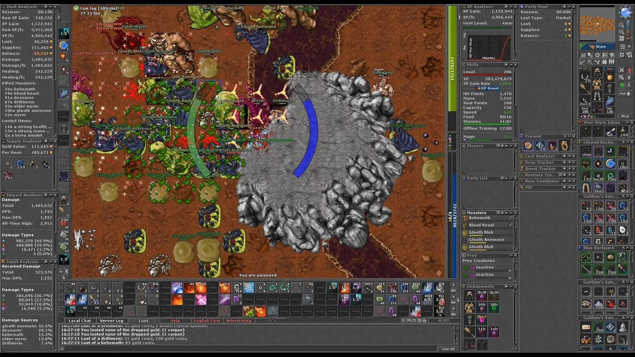 Wild Life Raid ~ SOLO MS 286 ~ 3.3kk raw xp/h