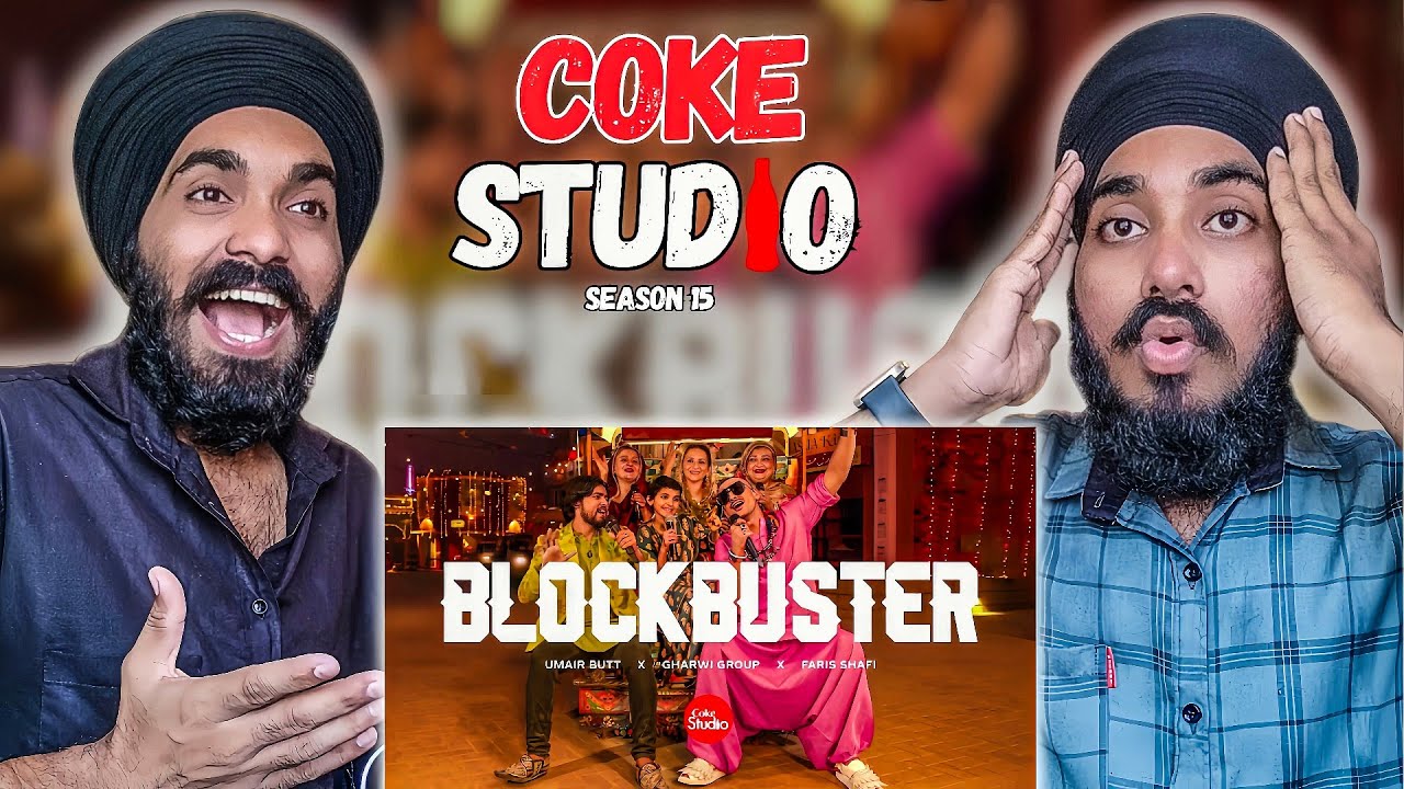 Reaction Blockbuster | Coke Studio Pakistan | Season 15 | Faris Shafi x Umair Butt x Gharwi Group