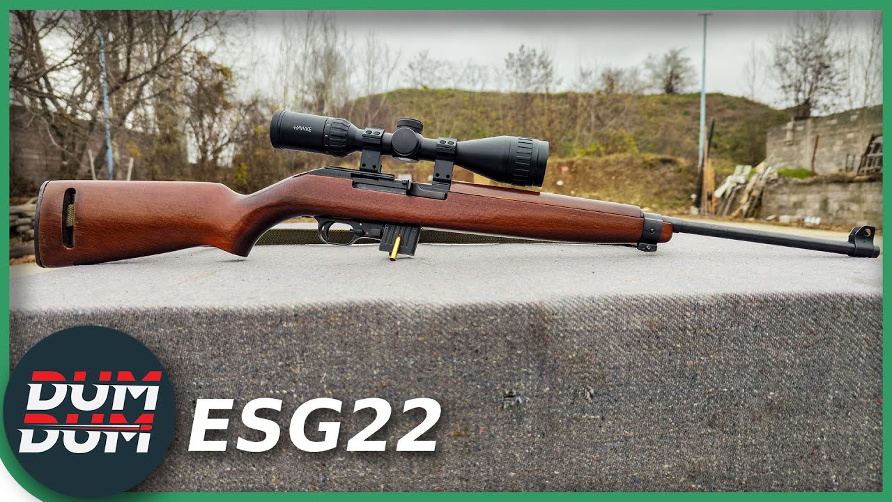 Erma Werke ESG22 (.22WMR - .22Magnum) M1 carbine za trening