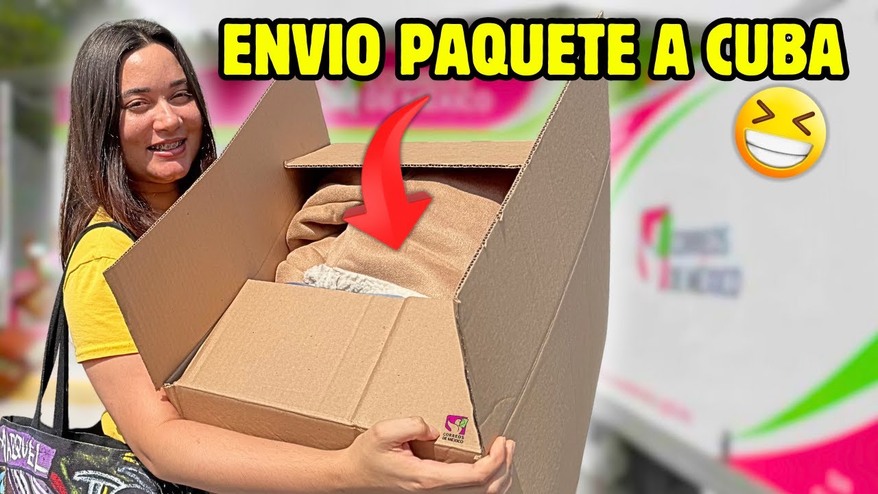ENV&Iacute;O a CUBA 🇨🇺 con CORREOS de MEXICO 🇲🇽 &iquest;Cu&aacute;nto cuesta el env&iacute;o? 🤔