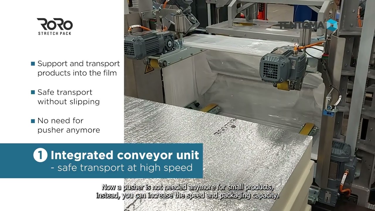 3 new features to increase packaging capacity on building material