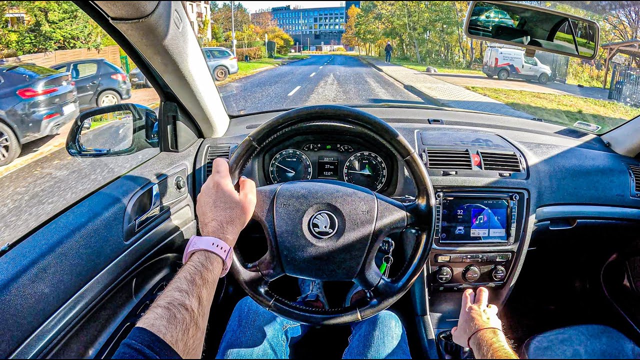 2007 Skoda Octavia (1.9 TDI 105 hp) | Real POV Test Drive #2592 | Joe Black