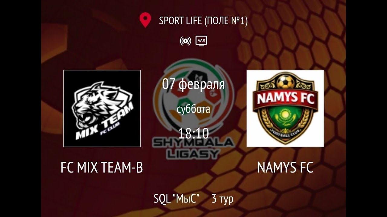 MIX TEAM-B - NAMYS