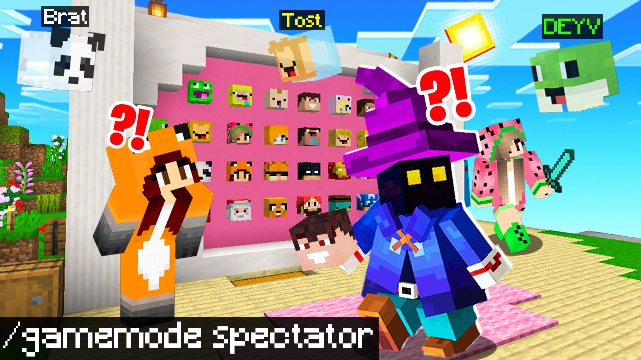 Oszukujemy MAGIKA i DZIEWCZYNY w ZGADNIJ KTO TO w Minecraft!