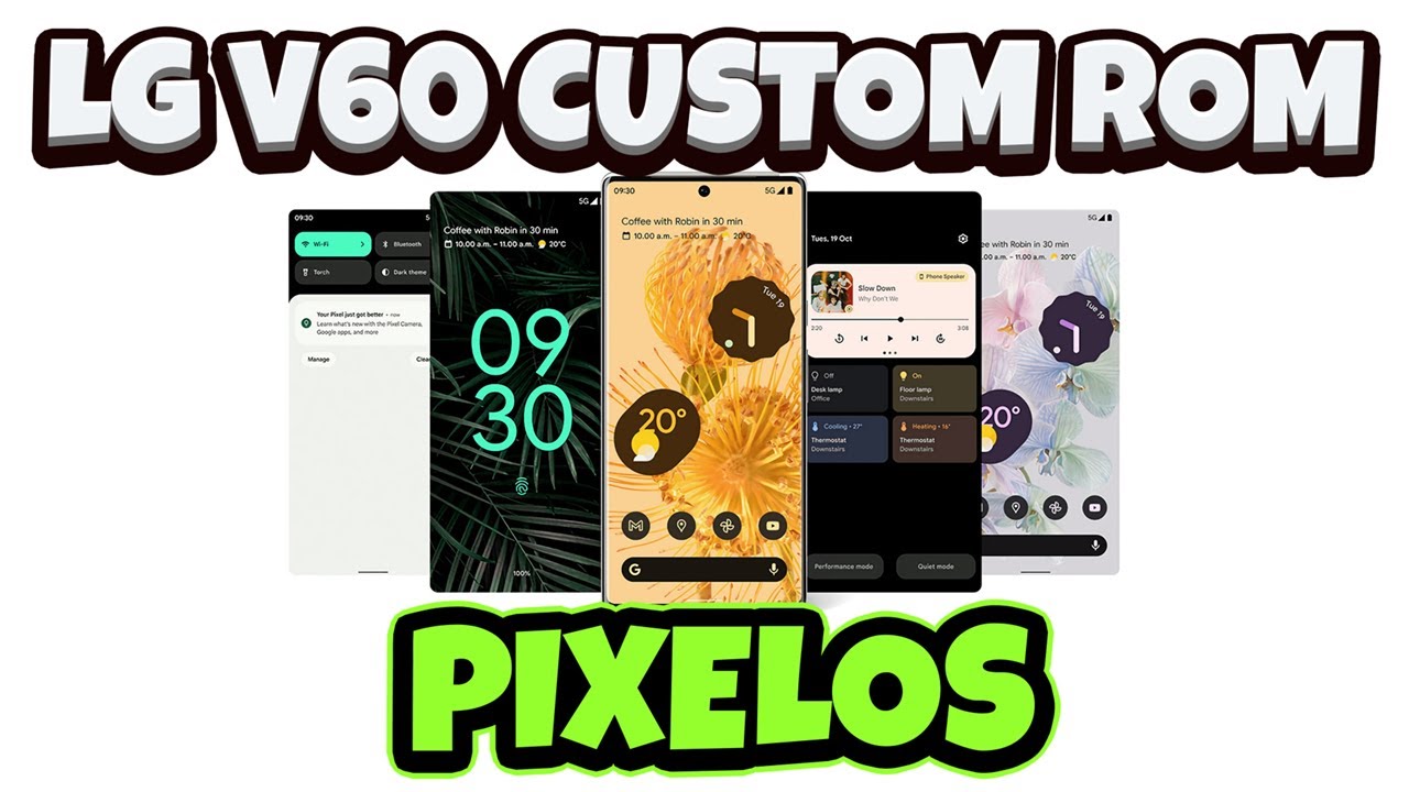 LG V60 Custom ROM. How to install Pixel OS Android 14 [All Files & Links Provided]