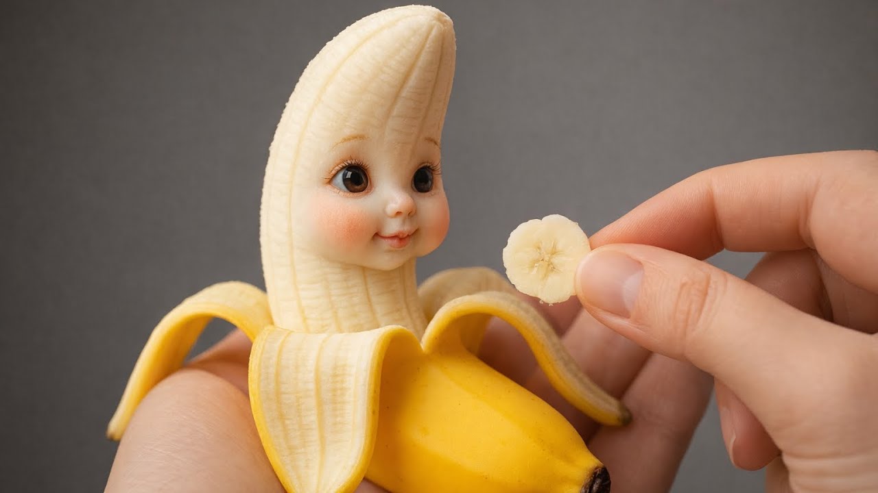 Cute Fruit With Faces 🍓🍌