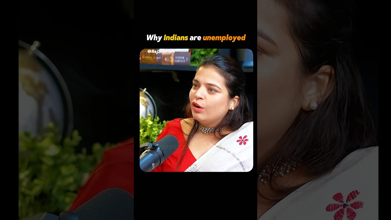 Why Indians are Unemployed💔| ​@rajshamani PODCASTs #podcast #upsc #unemployment #india