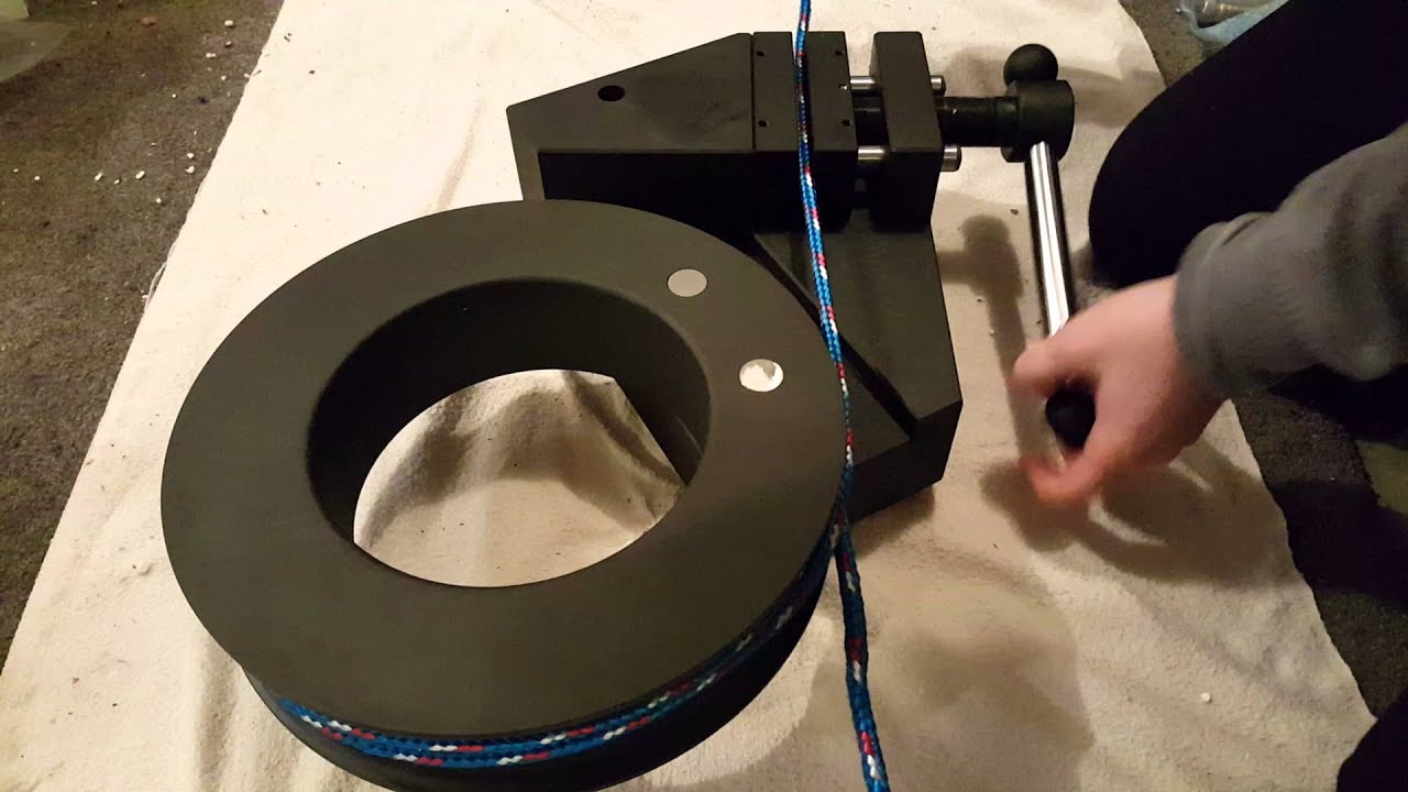 100kN Rope Grips - Tensile Testing Industrial Rope to ASTM D2970