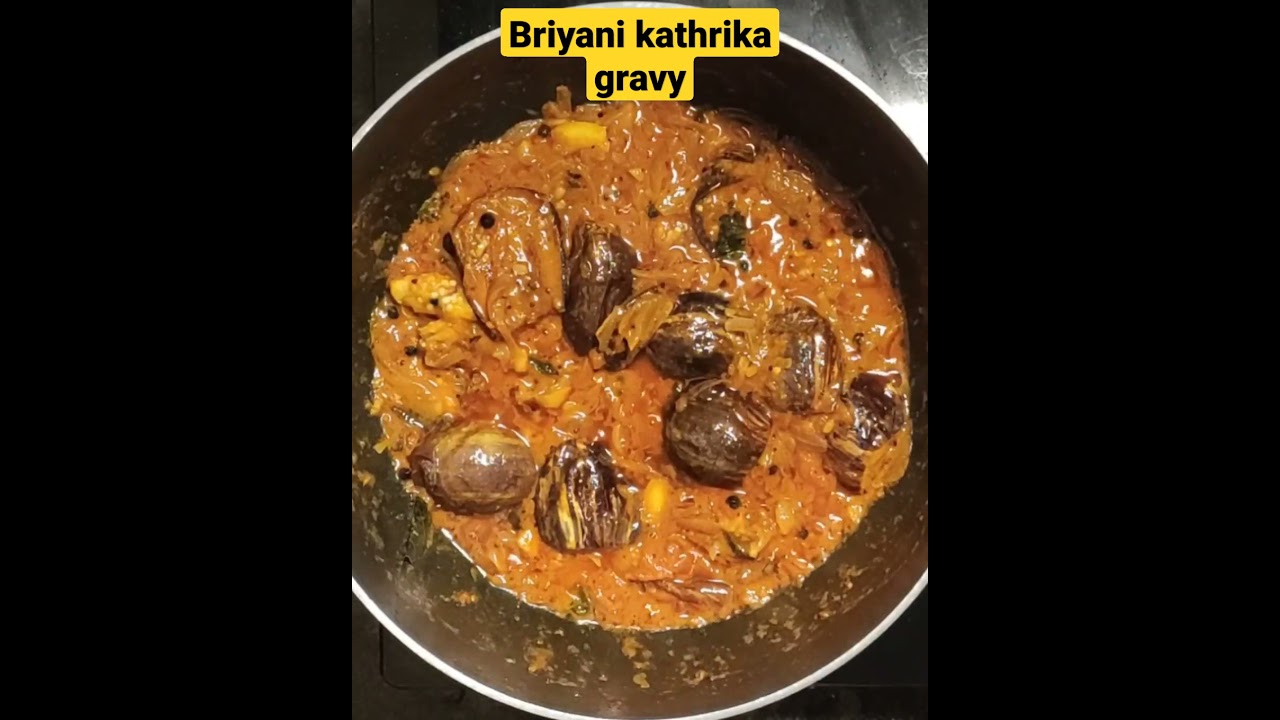 Briyani kathrika gravy | Briyani kathirikai gravy #shorts#briyanisidedish#briyanikathrika
