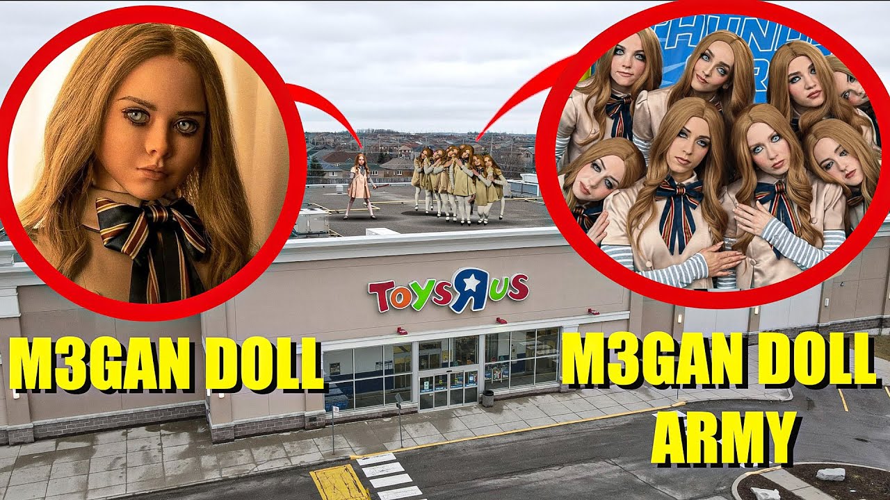 IF YOU EVER SEE M3GAN DOLL ARMY IN REAL LIFE, RUN! (10,000 CURSED DOLLS COME TO LIFE)