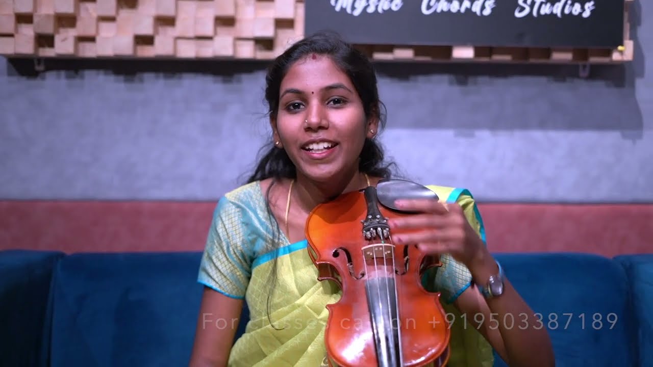 Introduction to Carnatic Classical Violin: Beginner Lesson with Aishwarya Lakshman