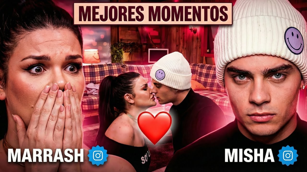 💋 EL BESO BOMBA DE MARRASH Y MISHA🔥| LA CASA DE LOS GEMELOS 2